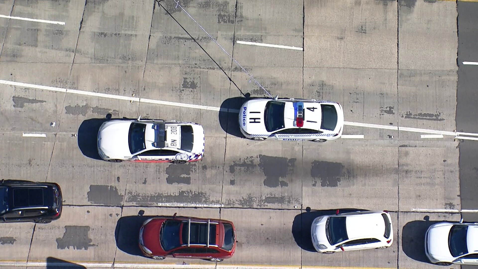 Two men arrested after leading police on a two-hour pursuit through ...