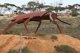 Cockroach sculpture