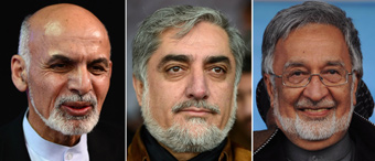 Afghan presidential candidates