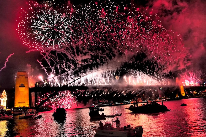 Sydney Harbour Bridge fireworks