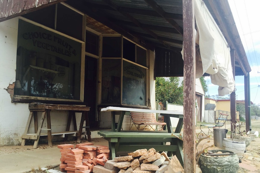 An abandoned shop in Yaapeet, western Victoria.