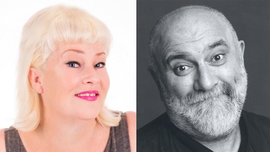 Bev Killick and Alexei Sayle