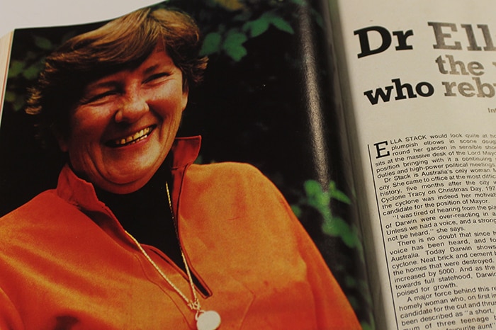 Cleo magazine featured an article on Dr Ella Stack in the 1970s