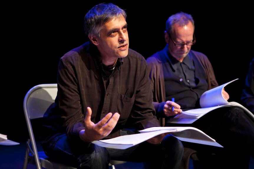 Paul Bhattacharjee at the Tricycle Theatre in 2011.