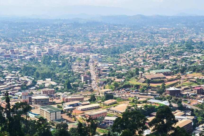 A view of Bamenda in Cameroon.
