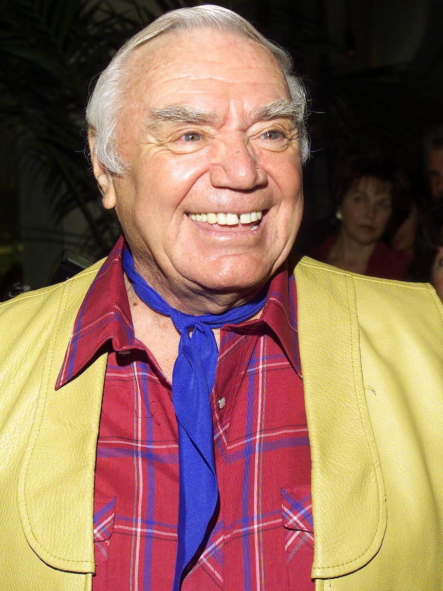 Ernest Borgnine at the Golden Boot Awards in 2000.