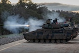 An army tank