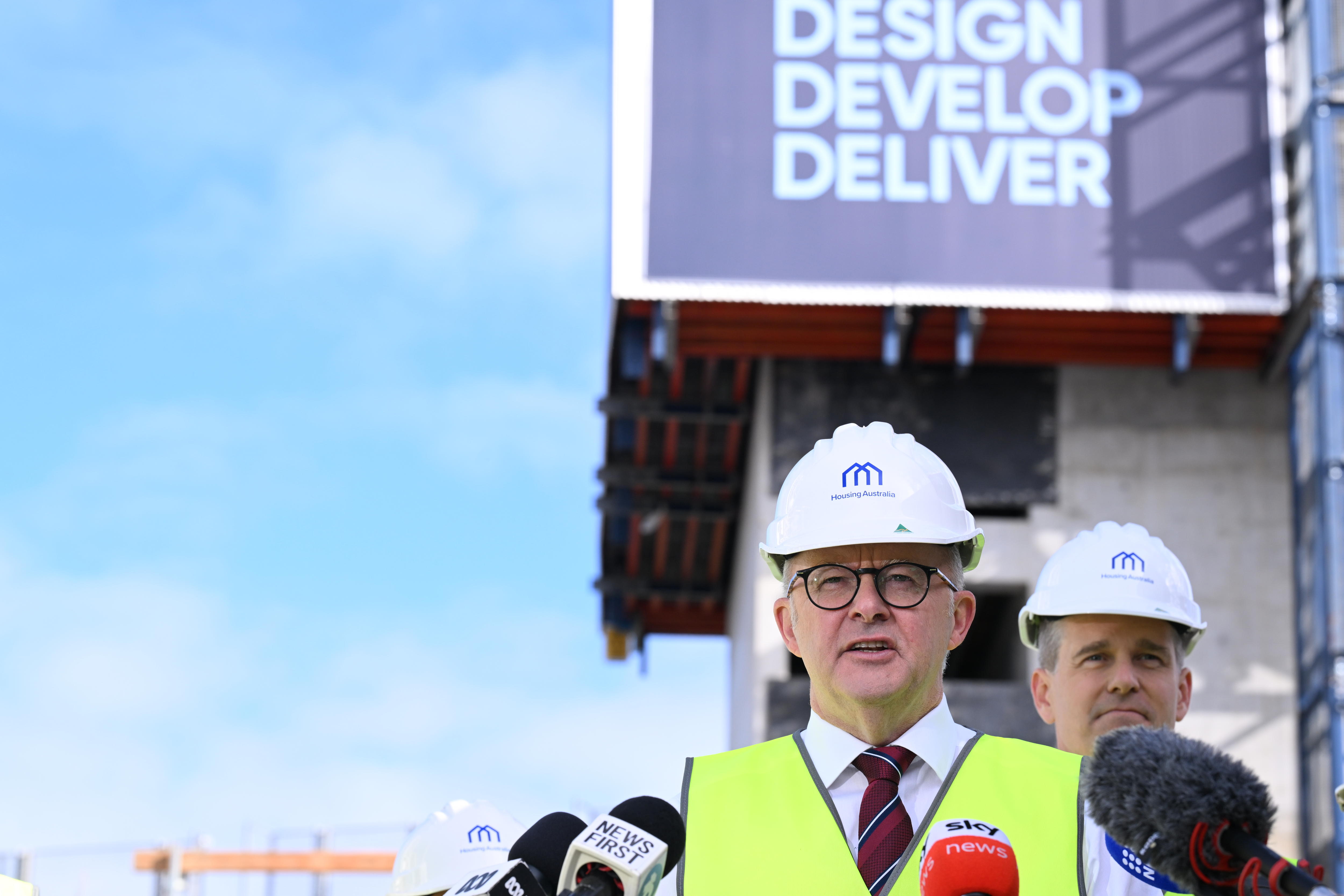 Albanese housing construction