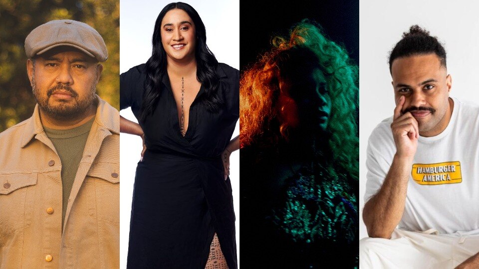 Spliced image of Hau Latukefu, Sosefina Fuamoli, Joji Malani and Ngaiire.