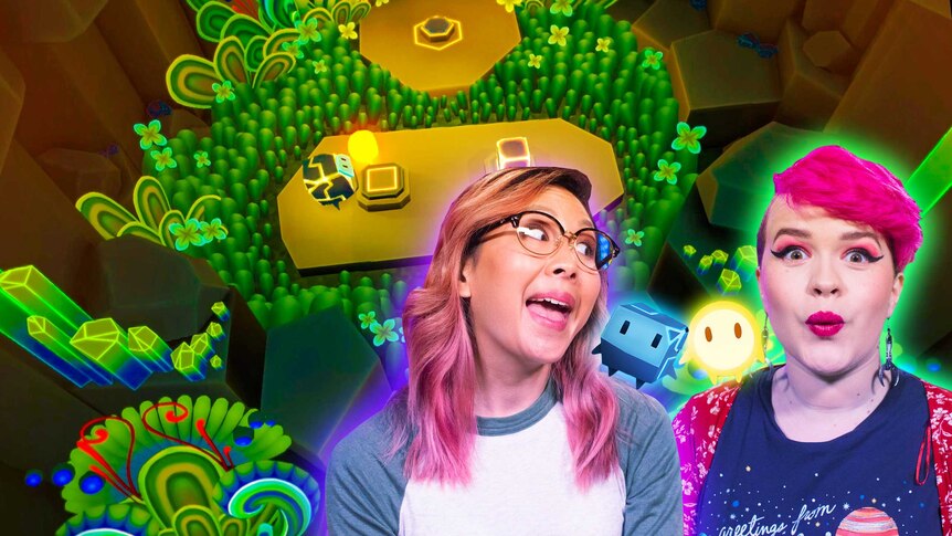 Gem and Rad jump in to have a play of this adorable puzzle platformer about a little rock and a fallen star!
