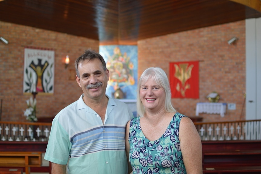 Reverend Graeme Liersch and his wife Susan