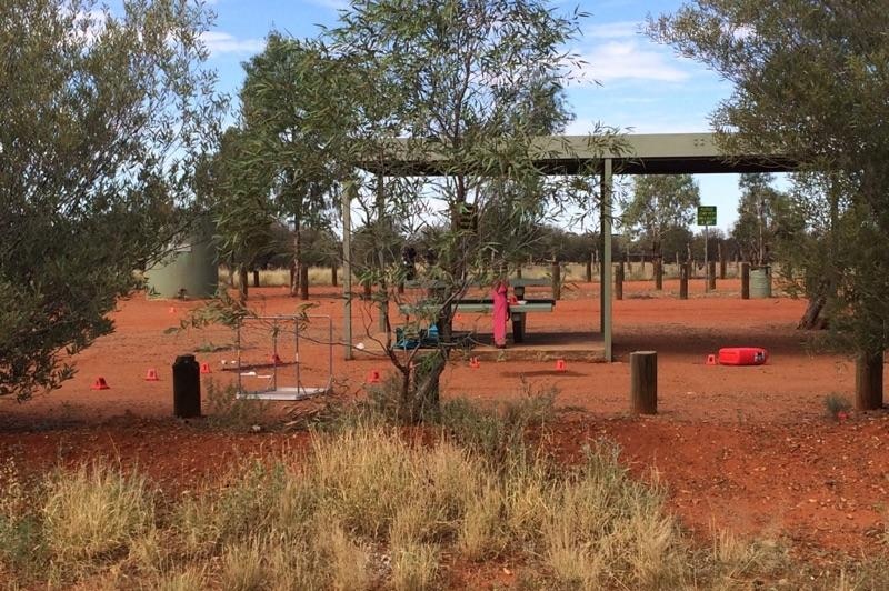 Connors Well roadside stop in the NT