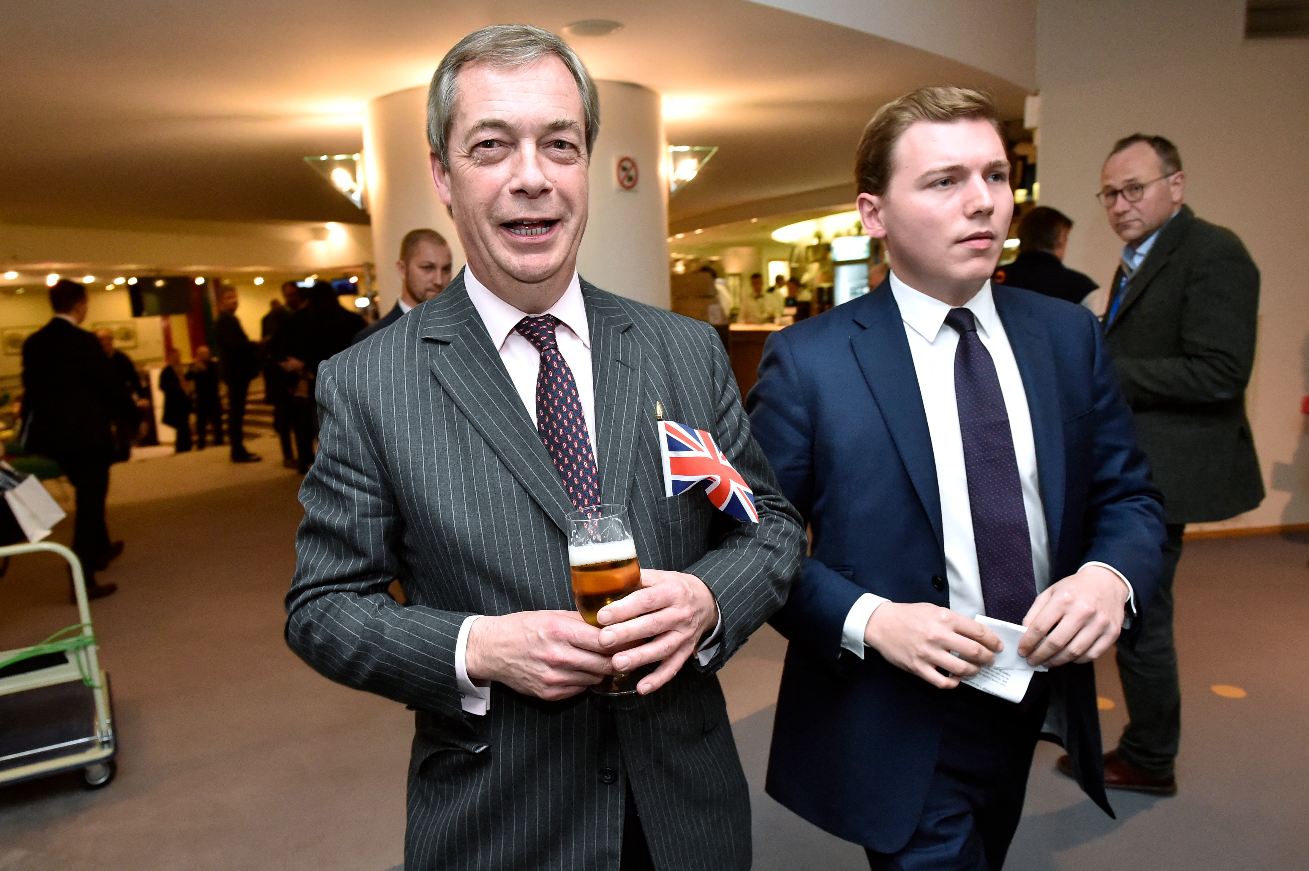 Nigel Farage referred to watchdog over 'gifts' from crypto investor 'Posh George'