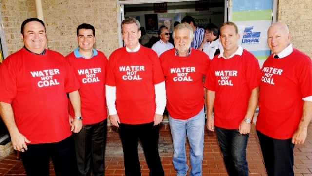 NSW Liberals against Wallarah 2 mine before the 2011 election.