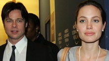 School scuffle ... Brad Pitt and Angelina Jolie are filming A Mighty Heart in India. [File photo]