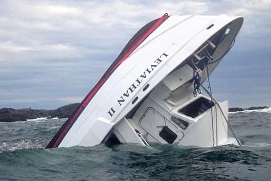 Canadian whale-watching boat Leviathan II