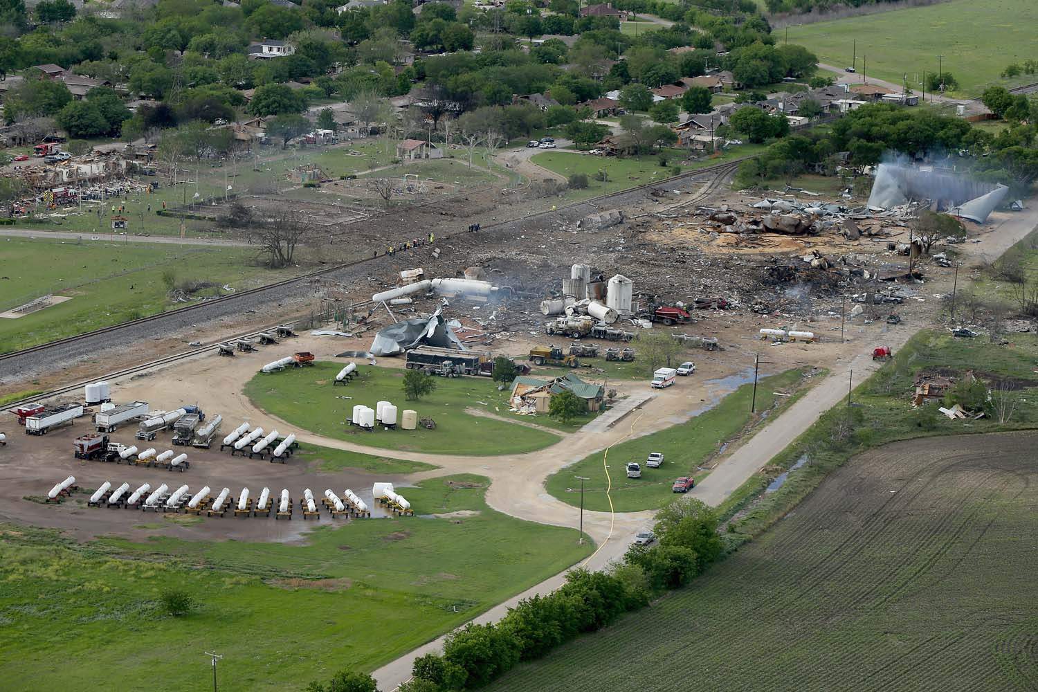 In pictures: Texas fertiliser plant explosion - ABC News