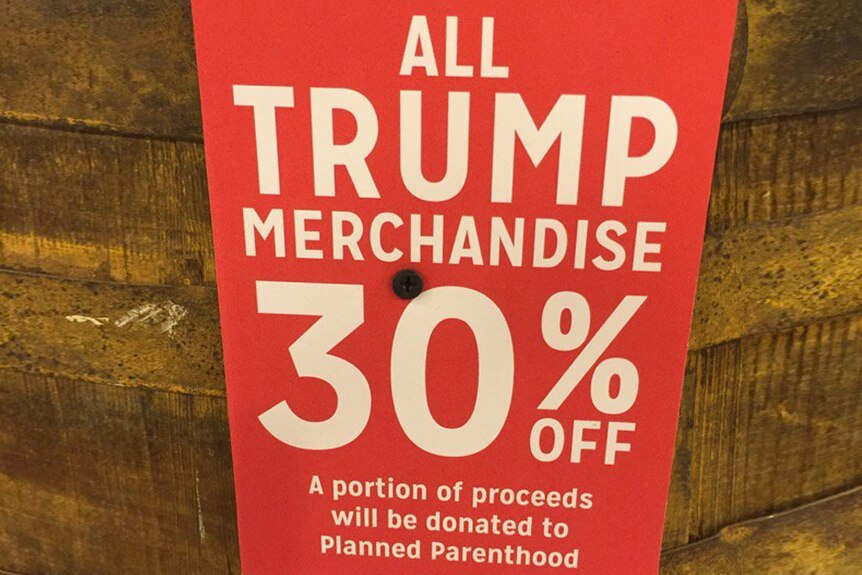 A shop in Flatiron promised to donate part of the proceeds of Trump merch to Planned Parenthood.