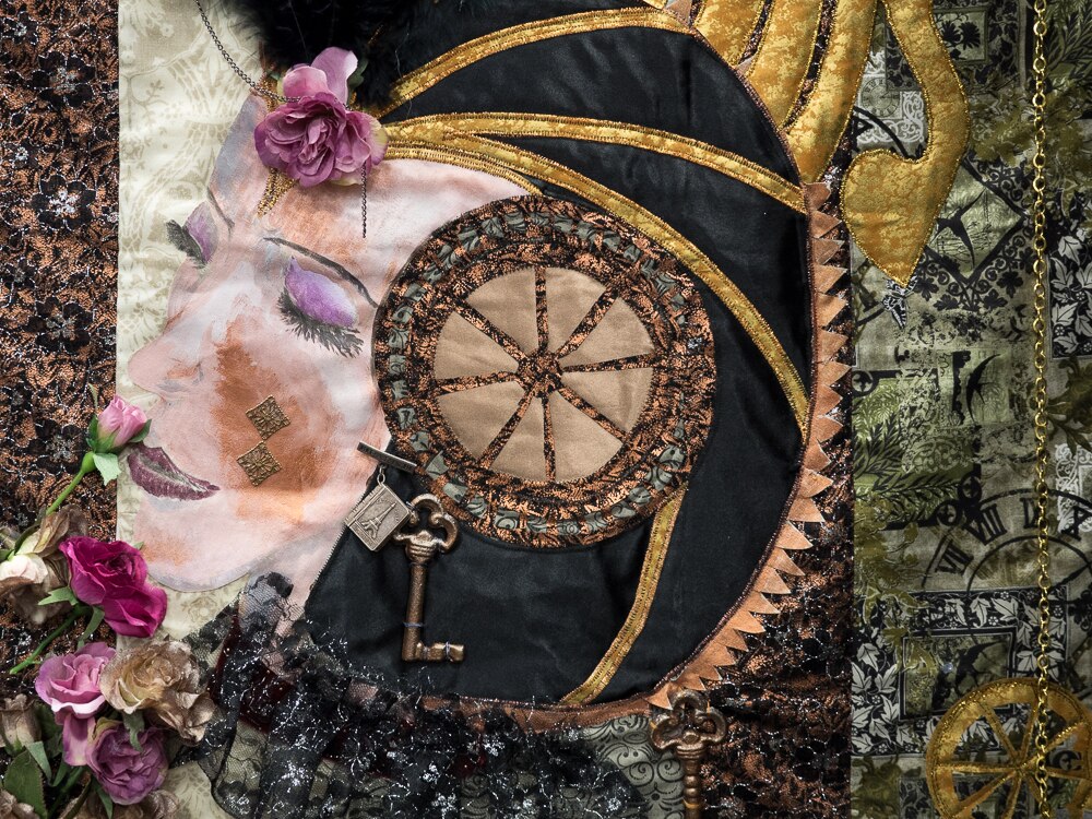 Futuristic fashion Quilters' Guild SA members create steampunk designs