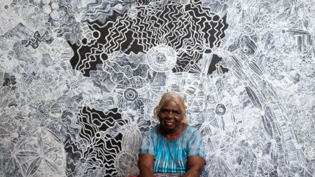 APY Indigenous Elder and artist Better Muffler