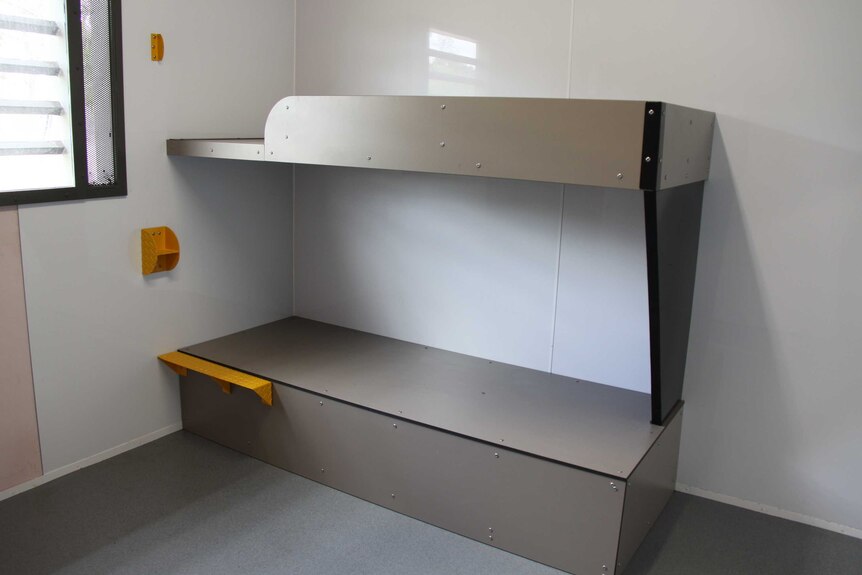 Modular prison cells built by inmates in the NSW Hunter Valley