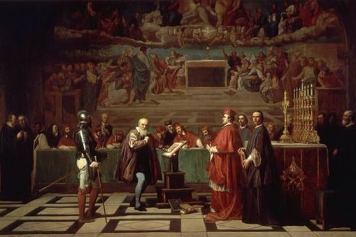 Galileo before the Holy Office