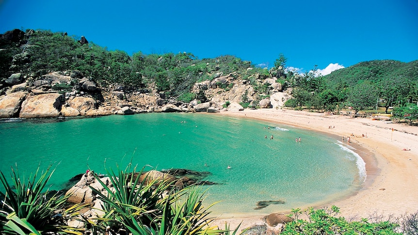 A generic shot of Magnetic Island beaches.