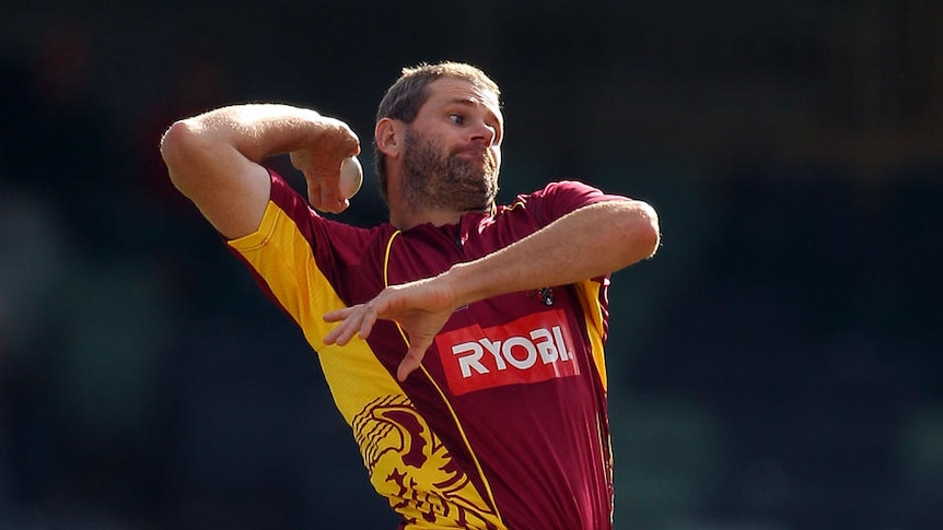 Danger man ... Chris Swan bagged three wickets in the Bulls' win.