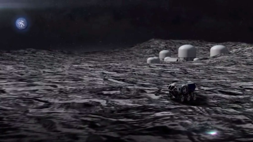 Mining on an asteroid