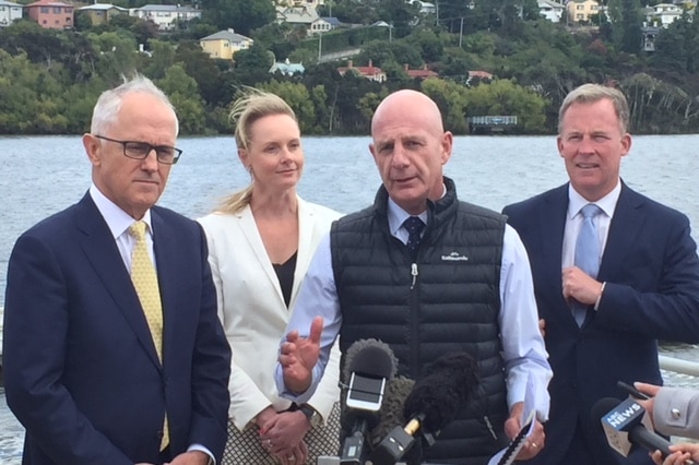 Peter Gutwein announces Tamar plan in Launceston