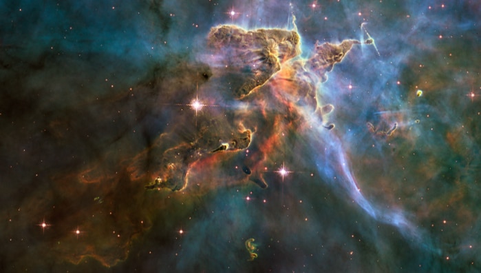 Hubble Space Telescope image of the Carina Nebula