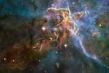 Hubble Space Telescope image of the Carina Nebula