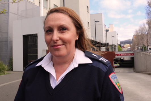 Tasmanian paramedic Felicity Dunn