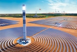 A solar thermal power plant based in Dubai