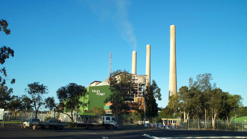 Vales Point Power Station.