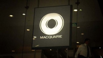 File photo: The Macquarie Group logo (ABC News: Michael Janda)