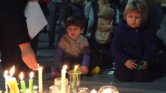 Candles at Martin Place vigil for Bali nine pair