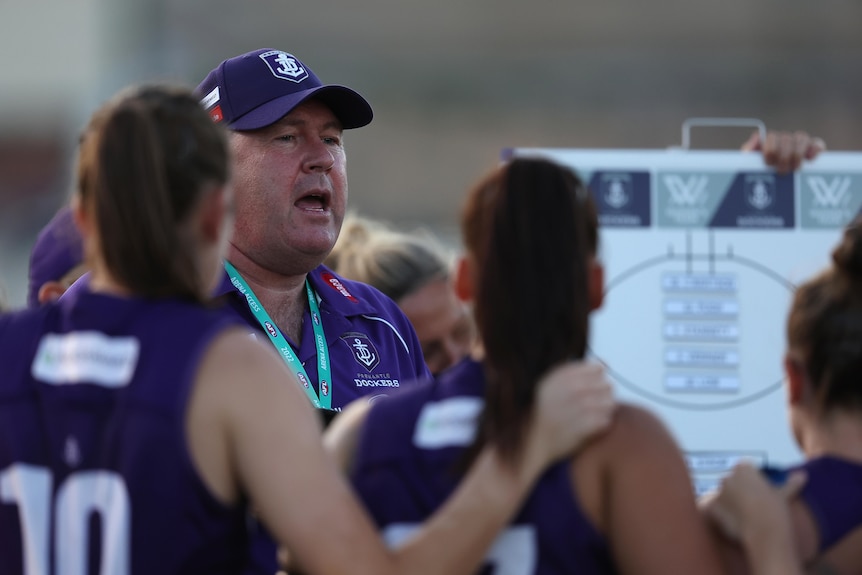 Trent Cooper, Head coach of the Dockers