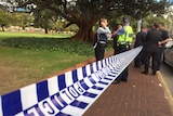 Scene of suspected murder in Perth