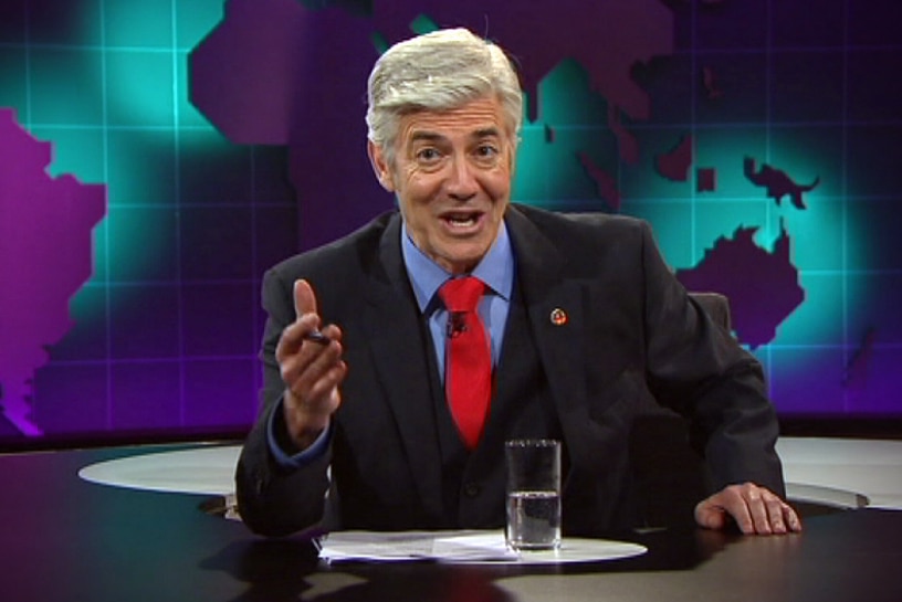 Shaun Micallef hosting Mad as Hell