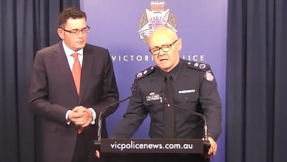 Victoria Police Chief Commissioner Ken Lay