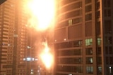 Fire engulfs Torch tower in Dubai