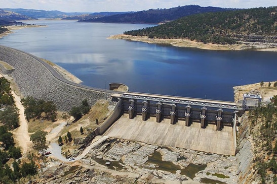 Wyangala Dam near Cowra in the NSW Central West