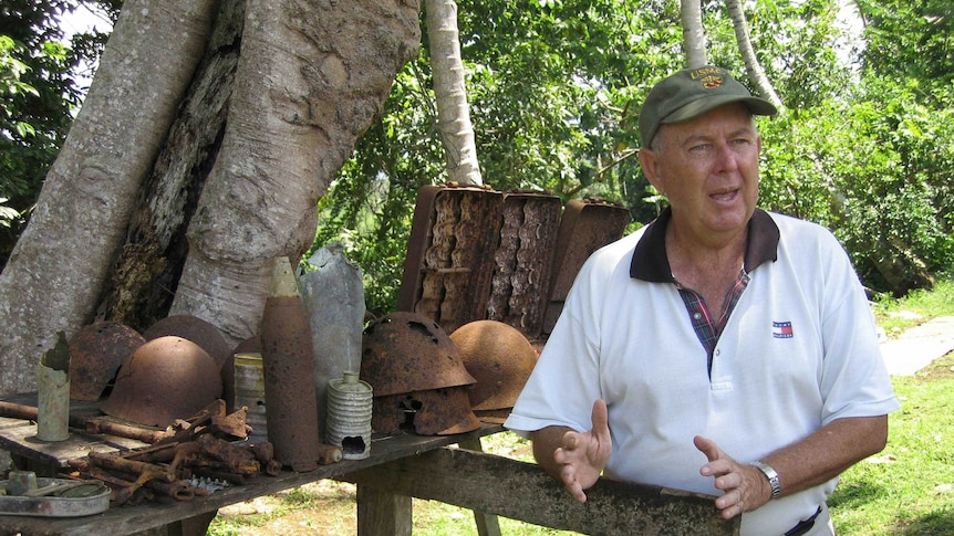 John Innes is working to attract more tourists to the Guadalcanal WW2 battlegrounds on the Solomon Islands