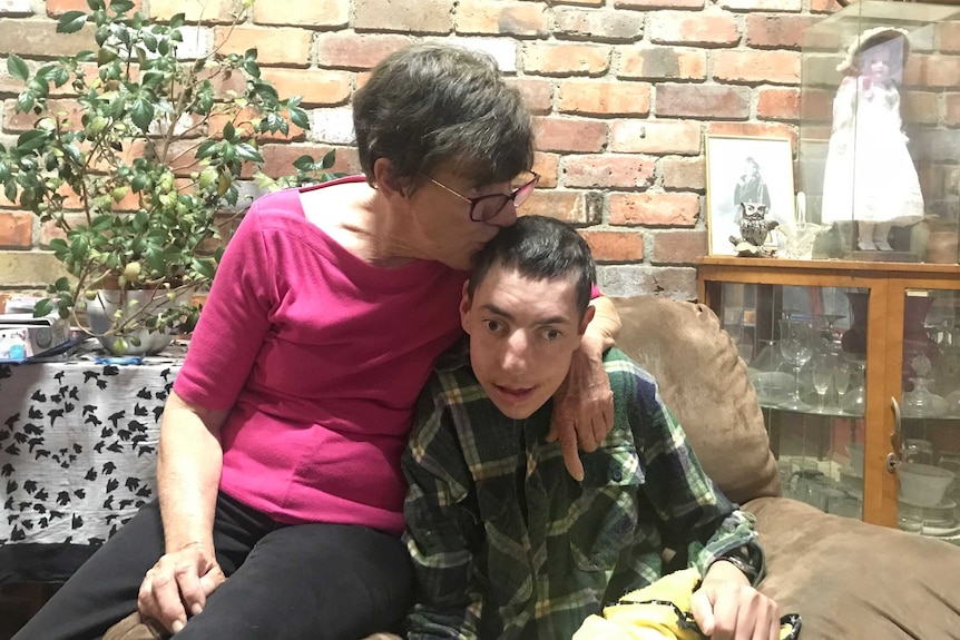 Medicinal cannabis patient Joe Dick and his mother Kaye