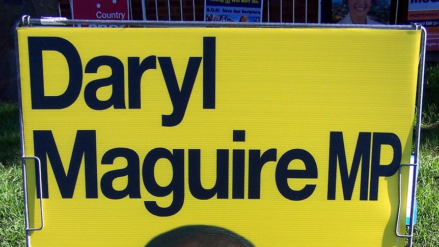 Daryl Maguire election poster