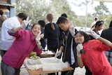 Japanese students at a Sydney school