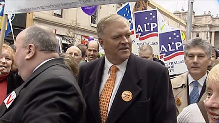 Opposition Leader Kim Beazley says Mr Howard and Mr Costello are obsessed with themselves and totally neglecting the national interest [File photo].