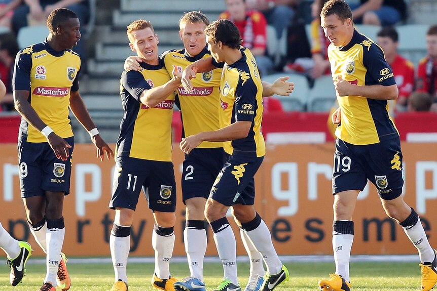 Sunday night's 2-0 win over Adelaide United kept the Mariners in the hunt for the minor premiership.
