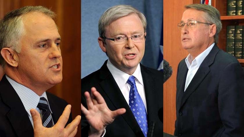 'Utegate' ... Malcolm Turnbull accuses Kevin Rudd and Wayne Swan of misleading Parliament.